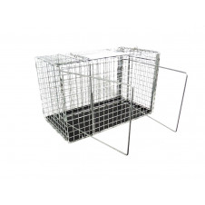 306NC2SQ - Squeeze Cage for Feral Cats with Two Sl